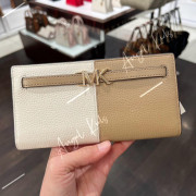 Michael Kors Reed Large Two-Tone Pebbled Leather Wallet #2410