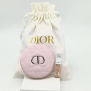 Dior 粉紅皮鏡連唇彩小布袋套 #2411