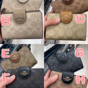 COACH Medium Corner Zip Wallet 大集合 #I2411