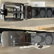 Coach cut-to-size men belt  禮盒套裝 #2501