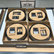 Coach cut-to-size men belt  禮盒套裝 #2501